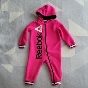 💖 Reebok Pink Hoodie Onesie